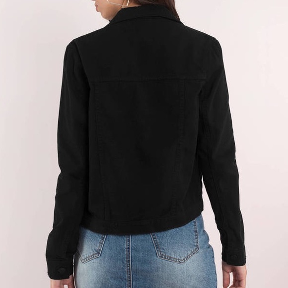 Stone Row Vol Stone Black Denim Jacket - Picture 3 of 10